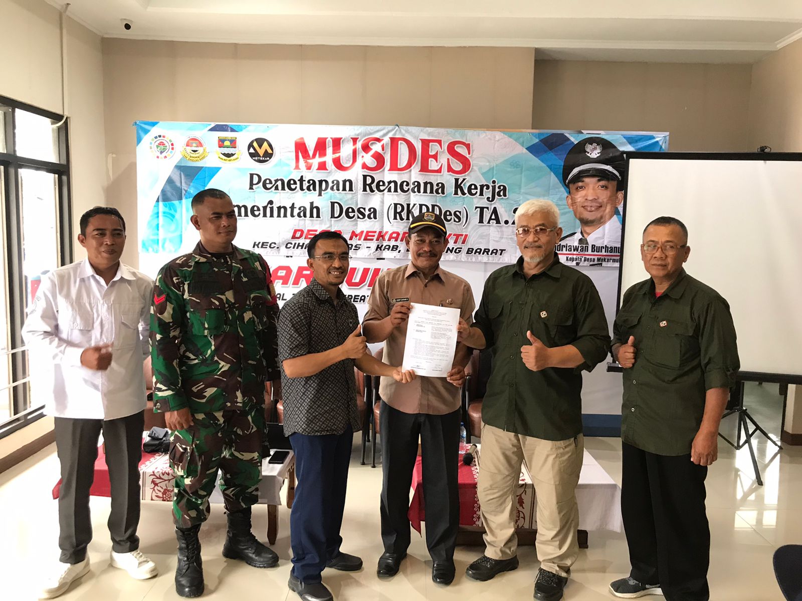Musyawarah Desa Mekarmukti Bahas Penetapan RKPDes TA 2025
